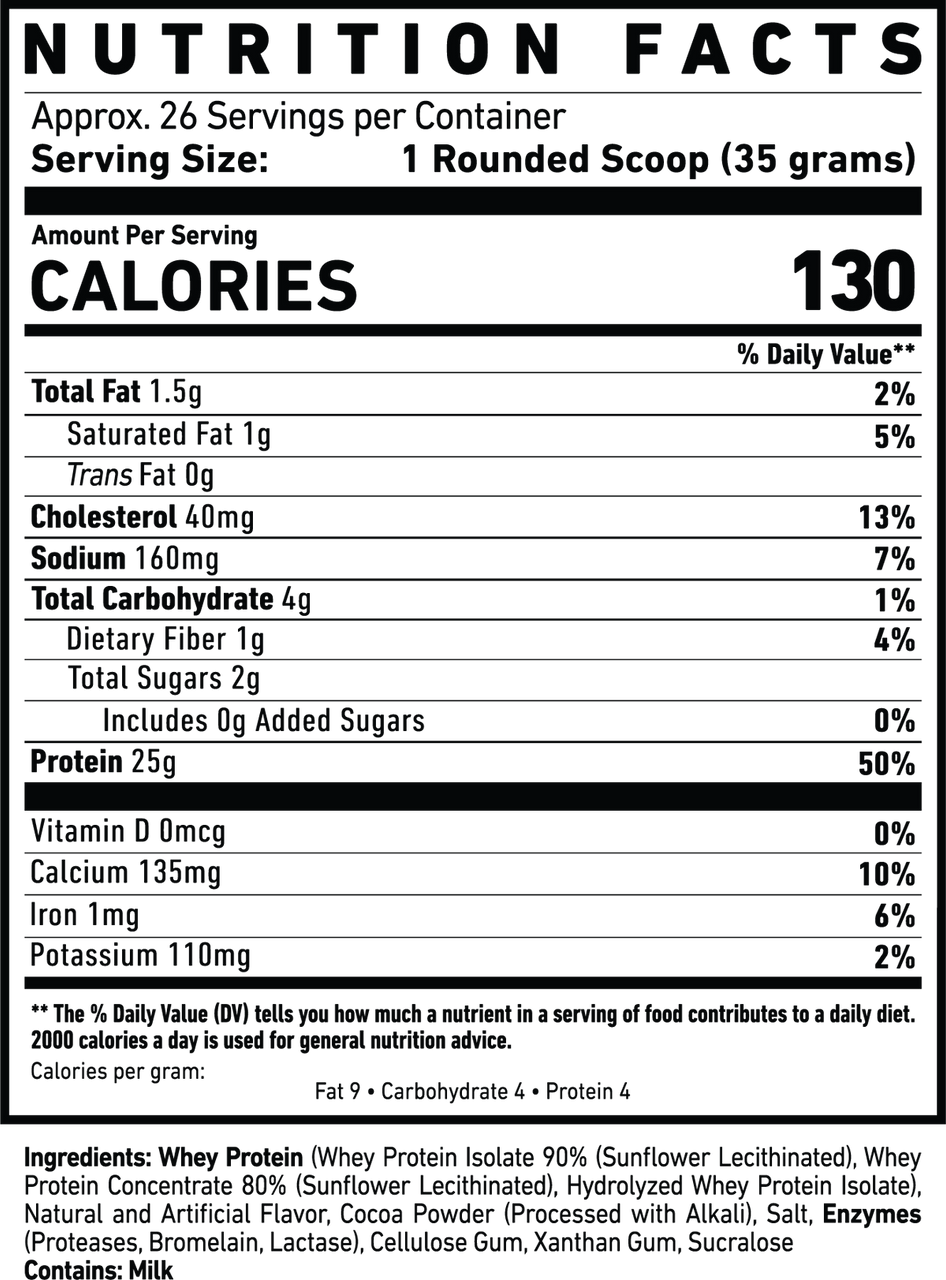 Ghost Whey Protein 2 lb Milk Chocolate