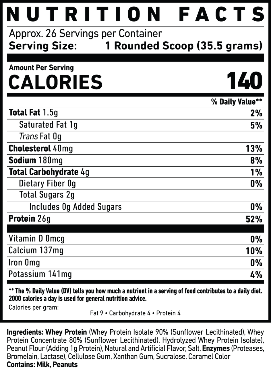 Ghost Whey Protein 2 lb Peanut Butter Cereal Milk