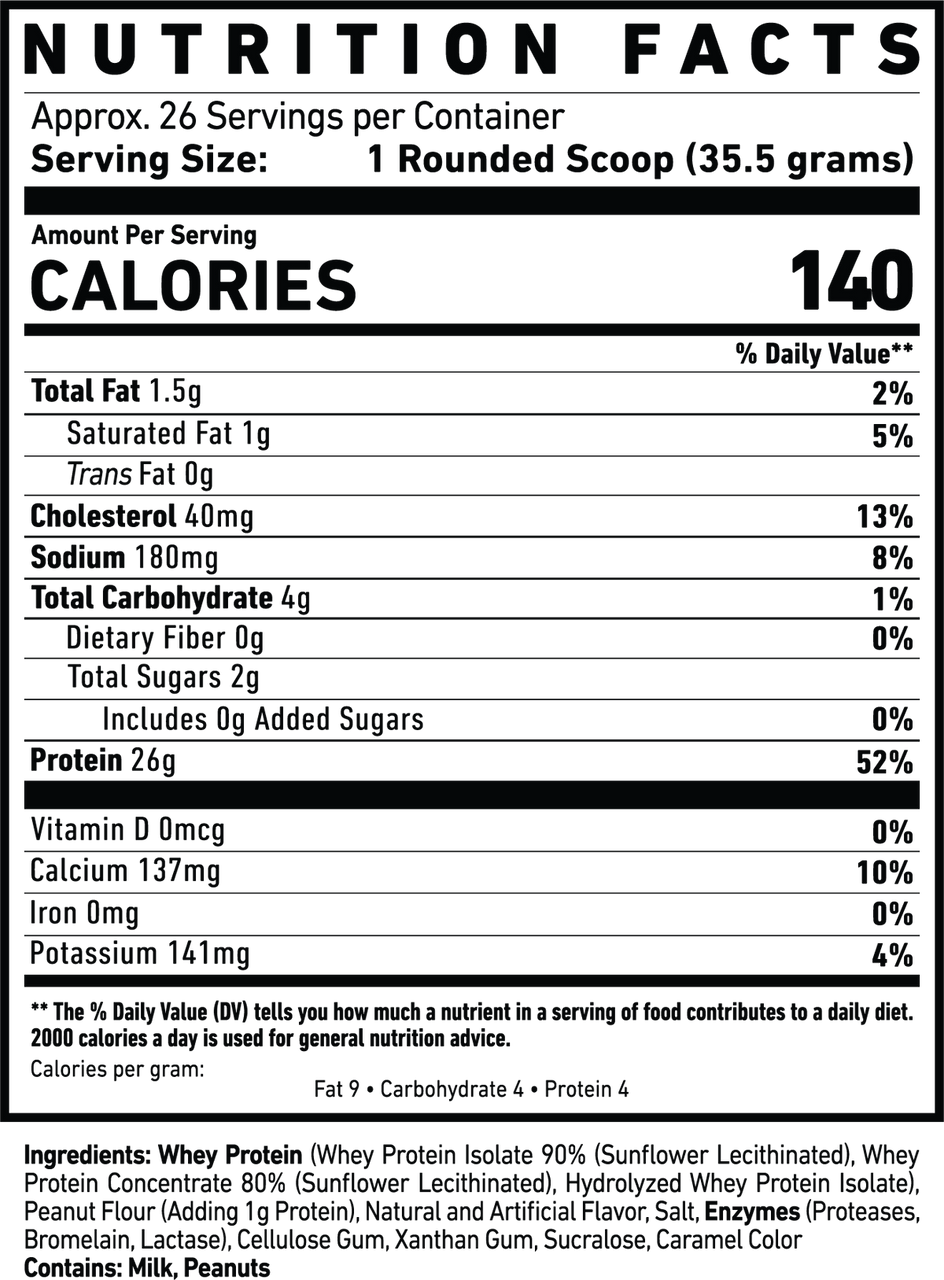 Ghost Whey Protein 2 lb Peanut Butter Cereal Milk