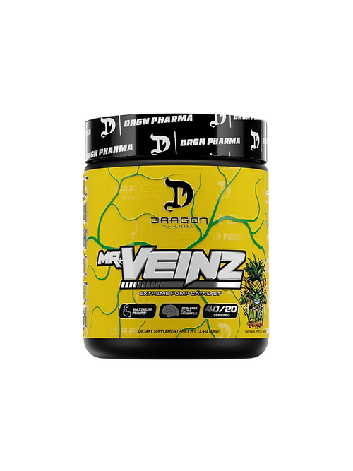 Dragon Pharma Mr Veinz Estimulante sin 40 Porciones Wicked Pineapple