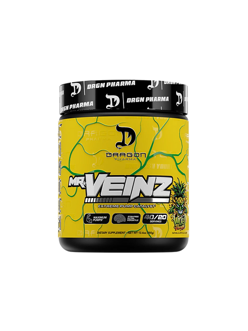 Dragon Pharma Mr Veinz Estimulante sin 40 Porciones Wicked Pineapple