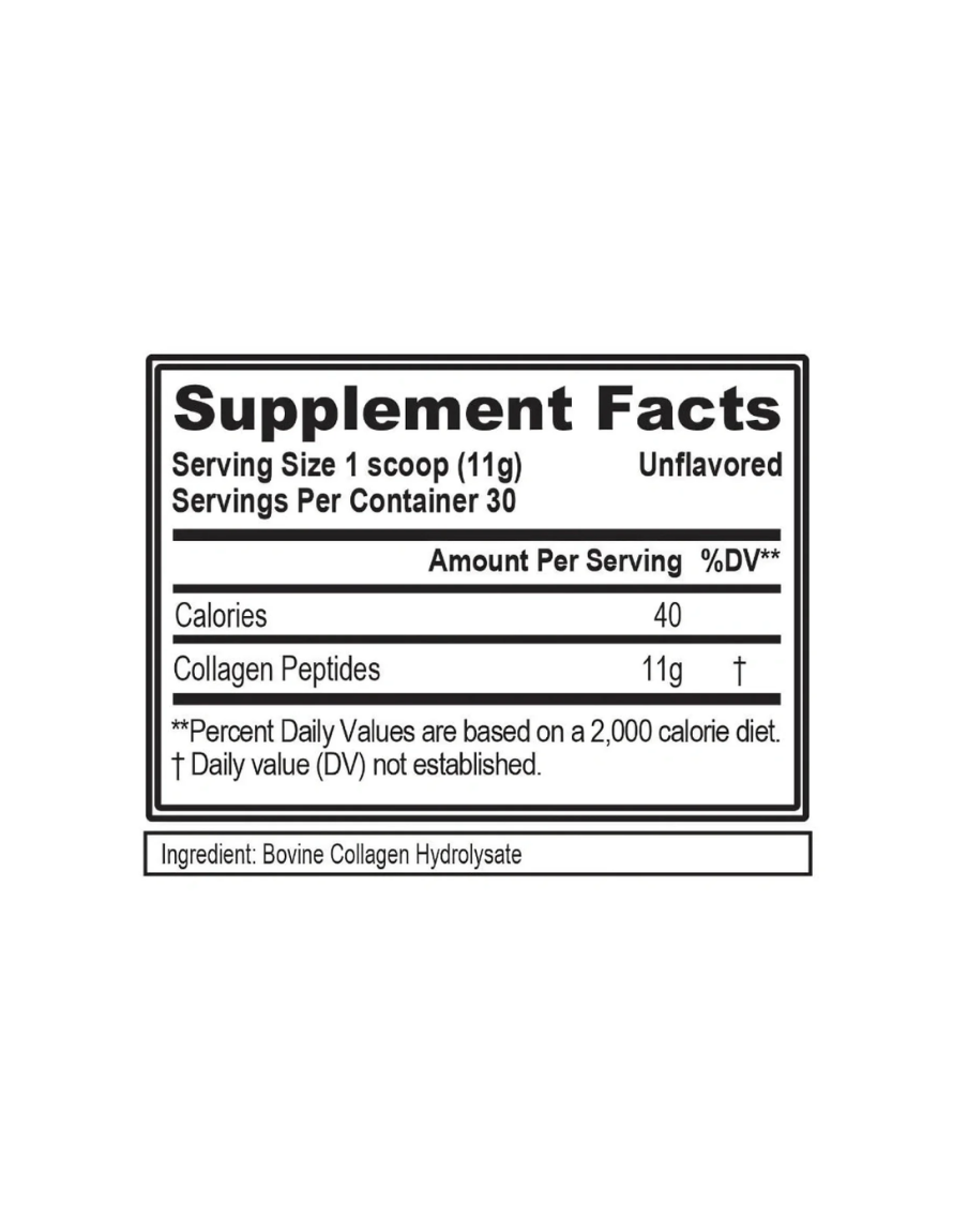 Evlution Nutrition Collagen Peptides 30 Porciones sin Sabor