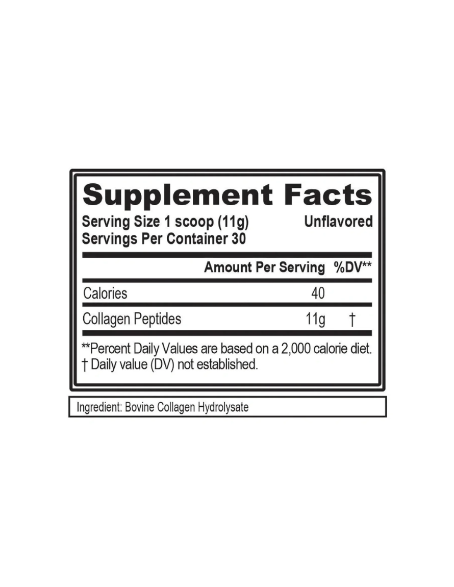 Evlution Nutrition Collagen Peptides 30 Porciones sin Sabor