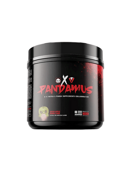 Panda Pandamus Pre - Entreno Level Ii 40 Porciones Green Apple Bubble Gum