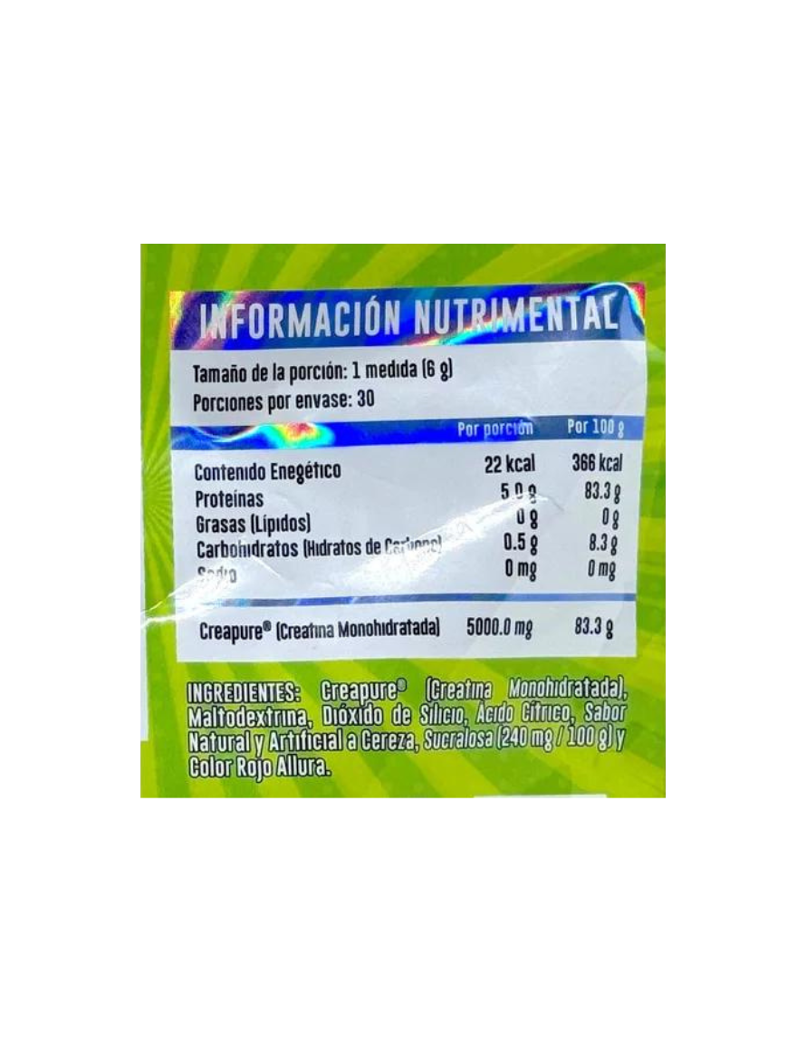 Comics Creatina Wtf Cereza 180Grs