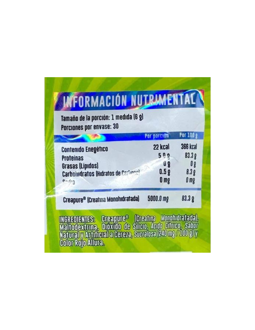 Comics Creatina Wtf Cereza 180Grs
