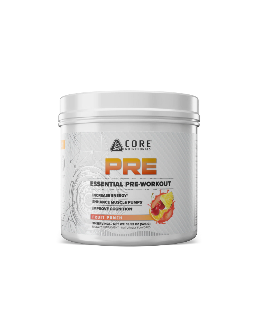 Core Nutritionals Essential Pre-Entreno 30 Porciones Fruit Punch