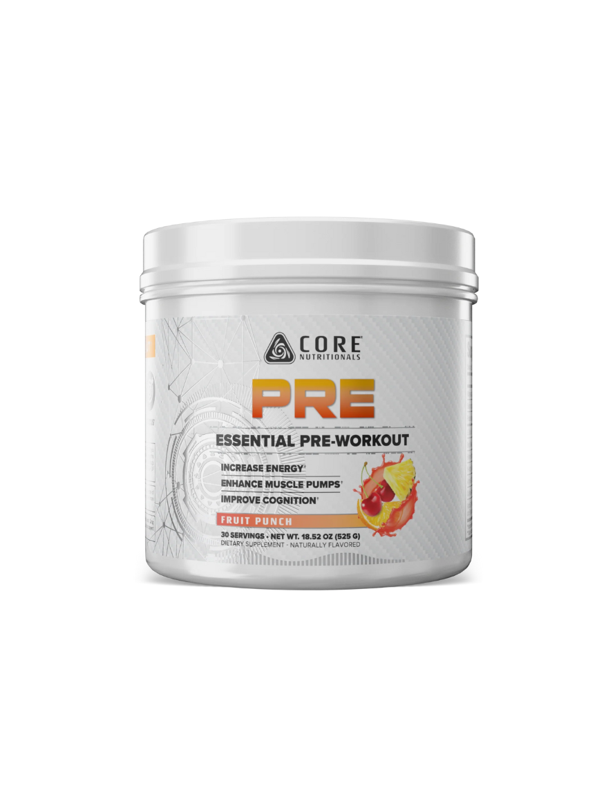 Core Nutritionals Essential Pre-Entreno 30 Porciones Fruit Punch