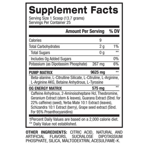 Bpi Sports Sports 1 M R Og 25 Porciones Blue Raspberry