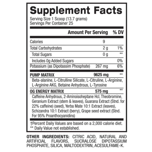 Bpi Sports Sports 1 M R Og 25 Porciones Blue Raspberry