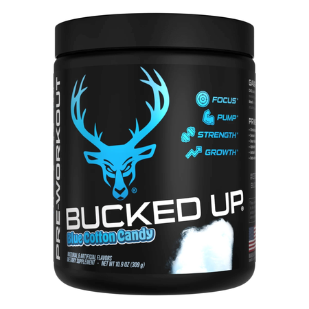 Bucked Up Pre - Entreno 30 Porciones Blue Cotton Candy