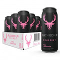Bucked Up Low Estimulante Energy Drinks 16Oz 12Pk Pink Lemonade