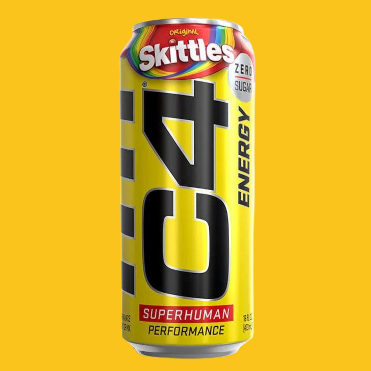 Cellucor C4 Energy Carbonatada 16Oz 12Pk Skittles