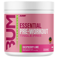 Raw Cbum Essential Tingle sin Pre - Entreno 30 Porciones Raspberry Lime