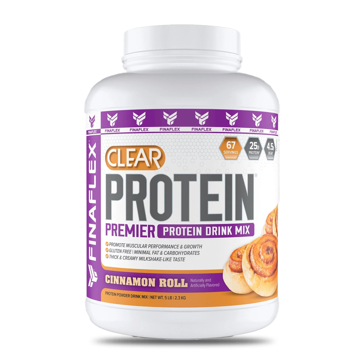 Finaflex Clear Protein 5 Libras Frosted Cinnamon Roll