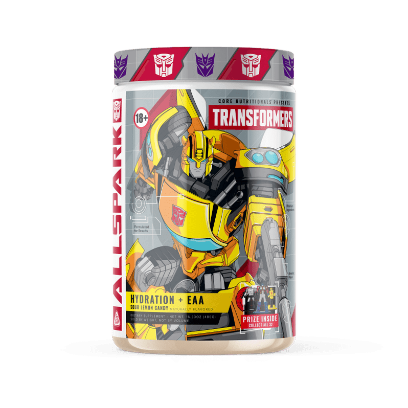 Core Nutritionals Allspark Hydration EAA 30 Porciones Bumblebee Sour Lemon Candy