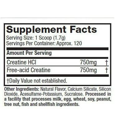 Muscle Tech Creactor 120 Porciones Fruit Punch