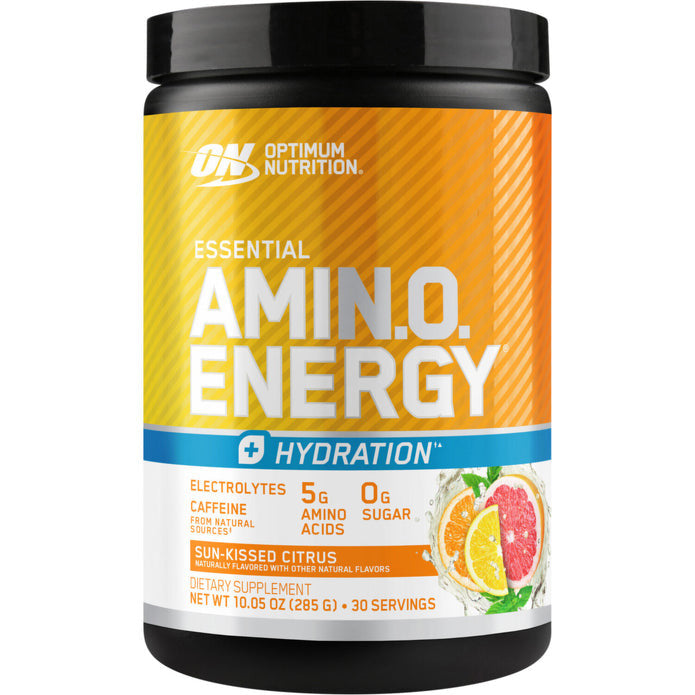 Optimum Nutrition Amino Energy Electrolitos 285 Grs Sun Kissed Citrus