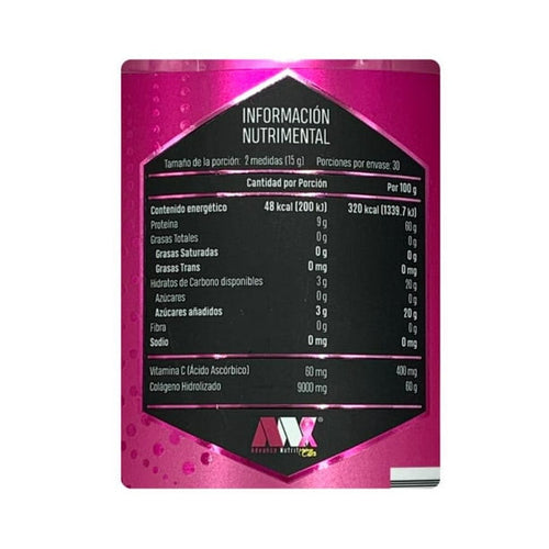 Advance Colageno Hidrolizado Ella 450 Grs Sandia