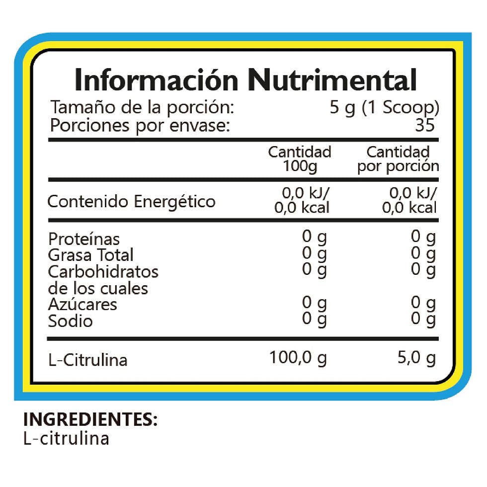 Bhp Citrulina Ultra 175 Grs