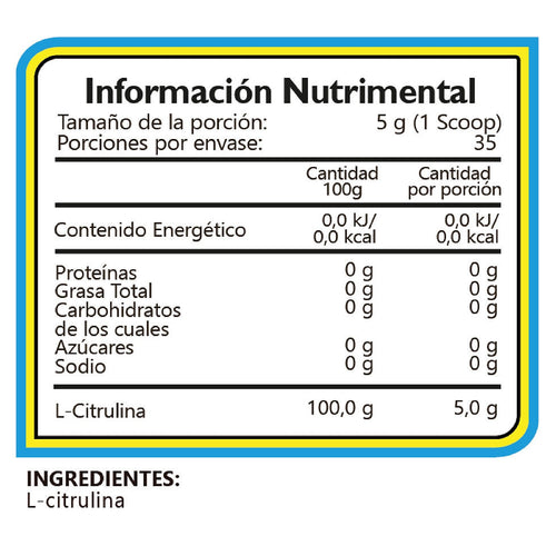 Bhp Citrulina Ultra 175 Grs