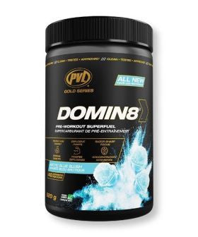 Pure Vita Labs Domin8 Pre - Entreno 20 Porciones Peach Mango Punch