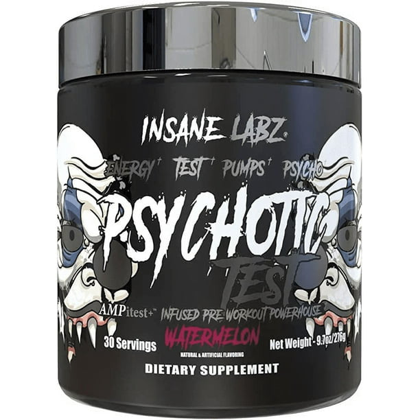 Insane Labz Psychotic Test 30 Porciones Watermelon