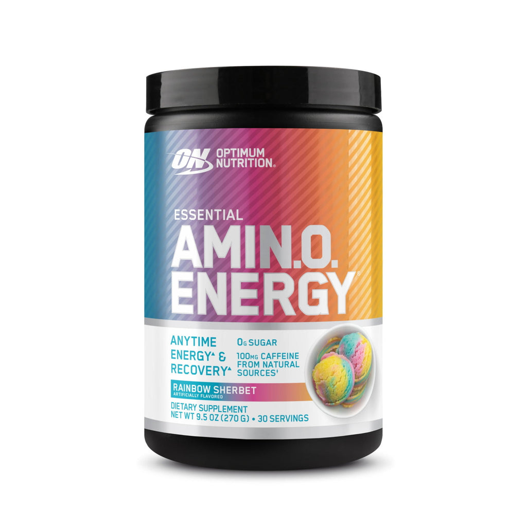 Optimum Nutrition Amino Energy 270 Grs Rainbow Sherbet Sabor