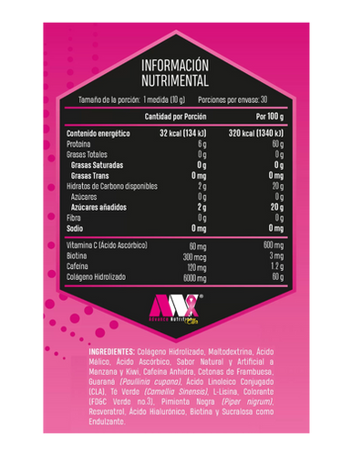 Advance Colageno Cuts Ella Naturals Astrion Paleta Pop 300 Gr