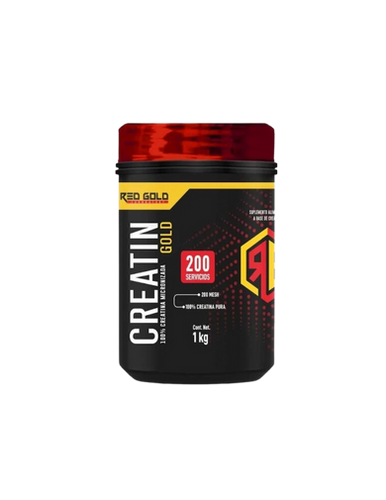 Red Gold Creatina Monohidratada 1Kg 200 Porciones