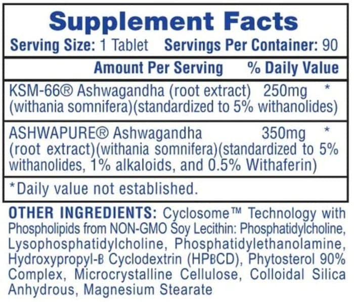 High Tech Pharma Ashwagandha 90 Unidades