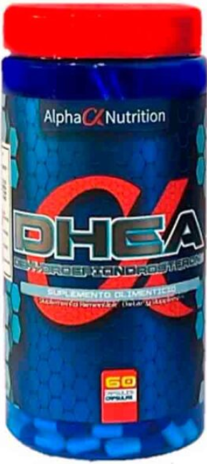 ALPHA DEHYDROEPIANDROSTERONE DHEA 100MG 60 CAPS