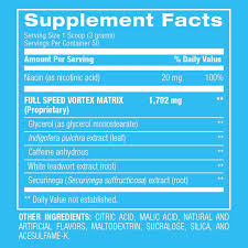 Bpi Sports Sports 1 M R Vortex 50 Porciones Blue Razz