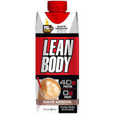 La Lean Body 17 Onzas 12 Bottle Cafe Mocha