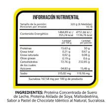 Bhp Gainer Ultra Bag 10 lb Pastel de Chocolate