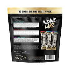 Insane Labz Psychotic Gold 30 Sticks Porciones Variety Bag Flavors