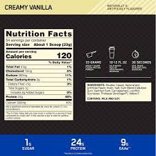 Optimum Nutrition 100 Casein Protein 4 Libras Vainilla