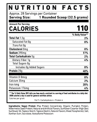 Ghost Vegan Protein 2 lb Porciones Banana Pancake Batter