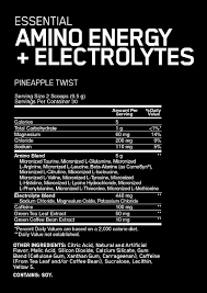 Optimum Nutrition Amino Energy Electrolitos 285 Grs Watermelon