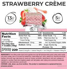 Power Crunch 12 Cookies Strawberry Creme