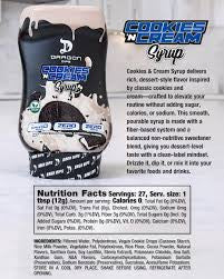 Dragon Pharma Dips 335 Grs Cookies N Cream Syrup