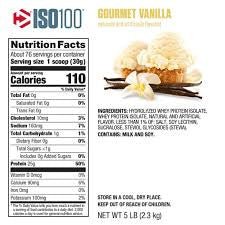 Dymatize Iso 100 5 Libras Vainilla Gourmet