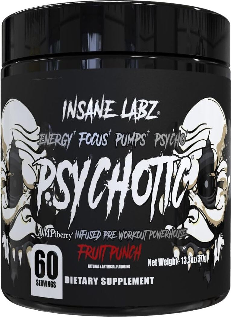 Insane Labz Psychotic Black 60 Porciones Grape
