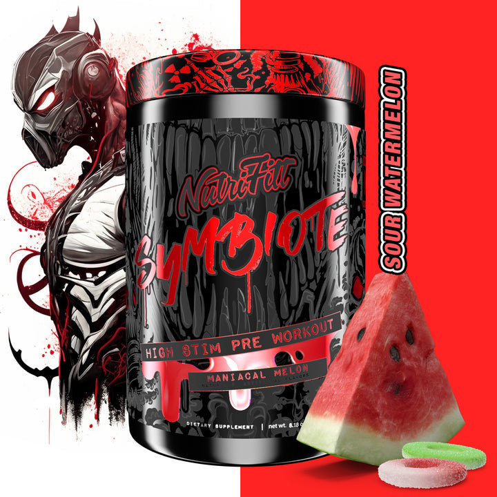 Nutrifitt Symbiote Hig Estimulante Pre - Entreno 20 Porciones Maniac Melon