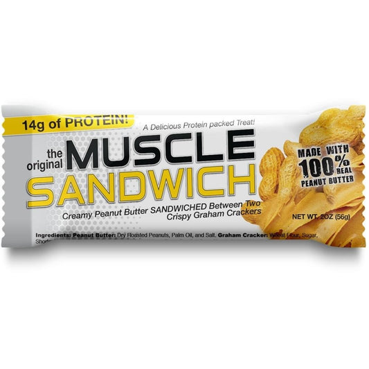 Mf Muscle Sandwich 1 Bar Peanut Butter