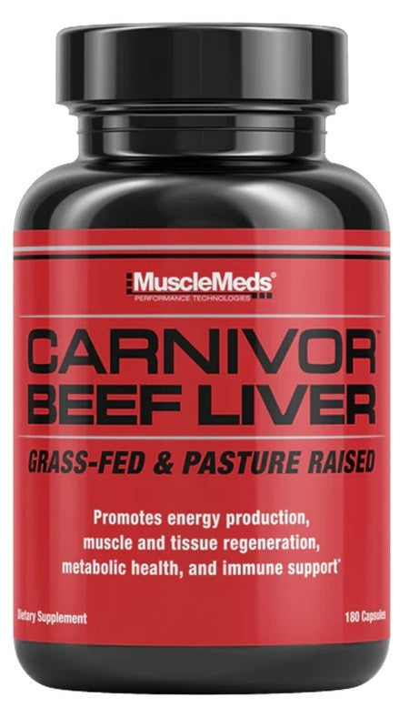 Mmd Carnivor Beef Liver 180 Cápsulas