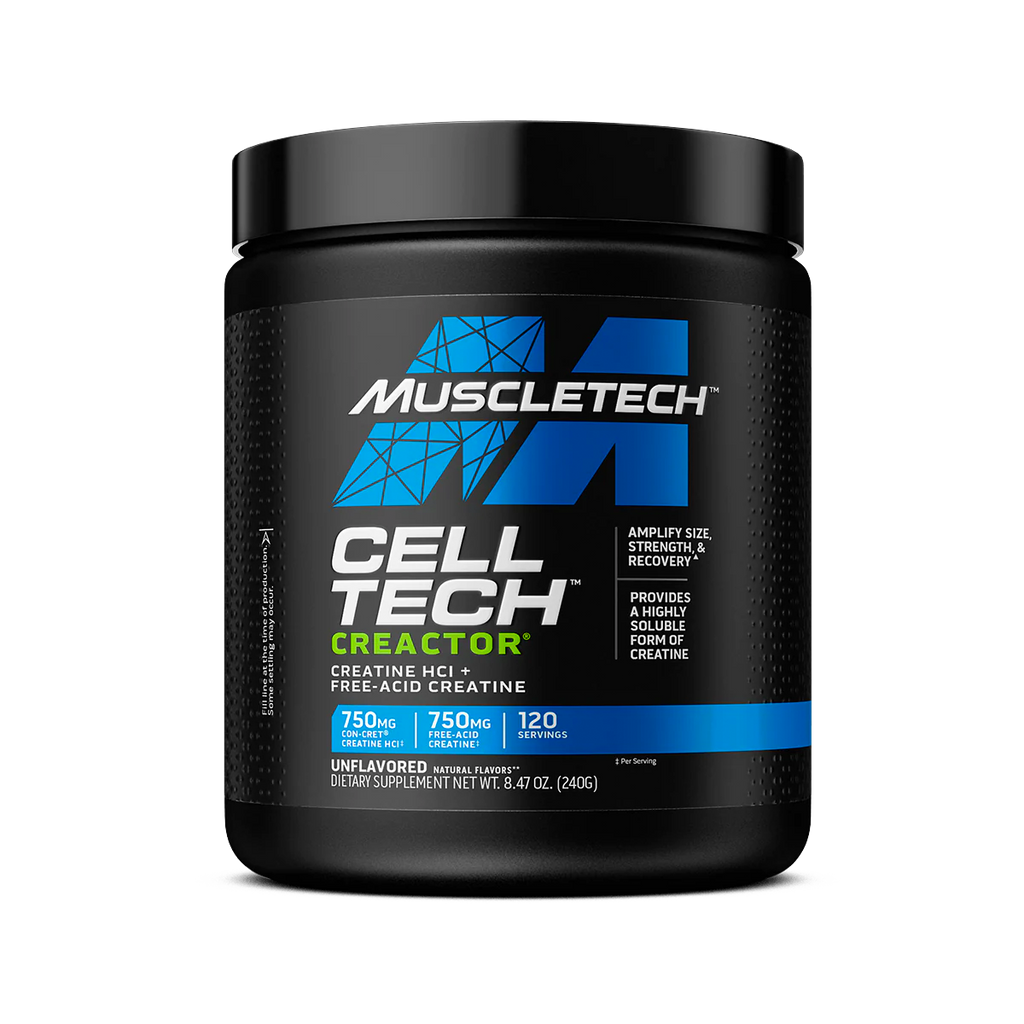 Muscle Tech Creactor 120 Porciones sin Sabor