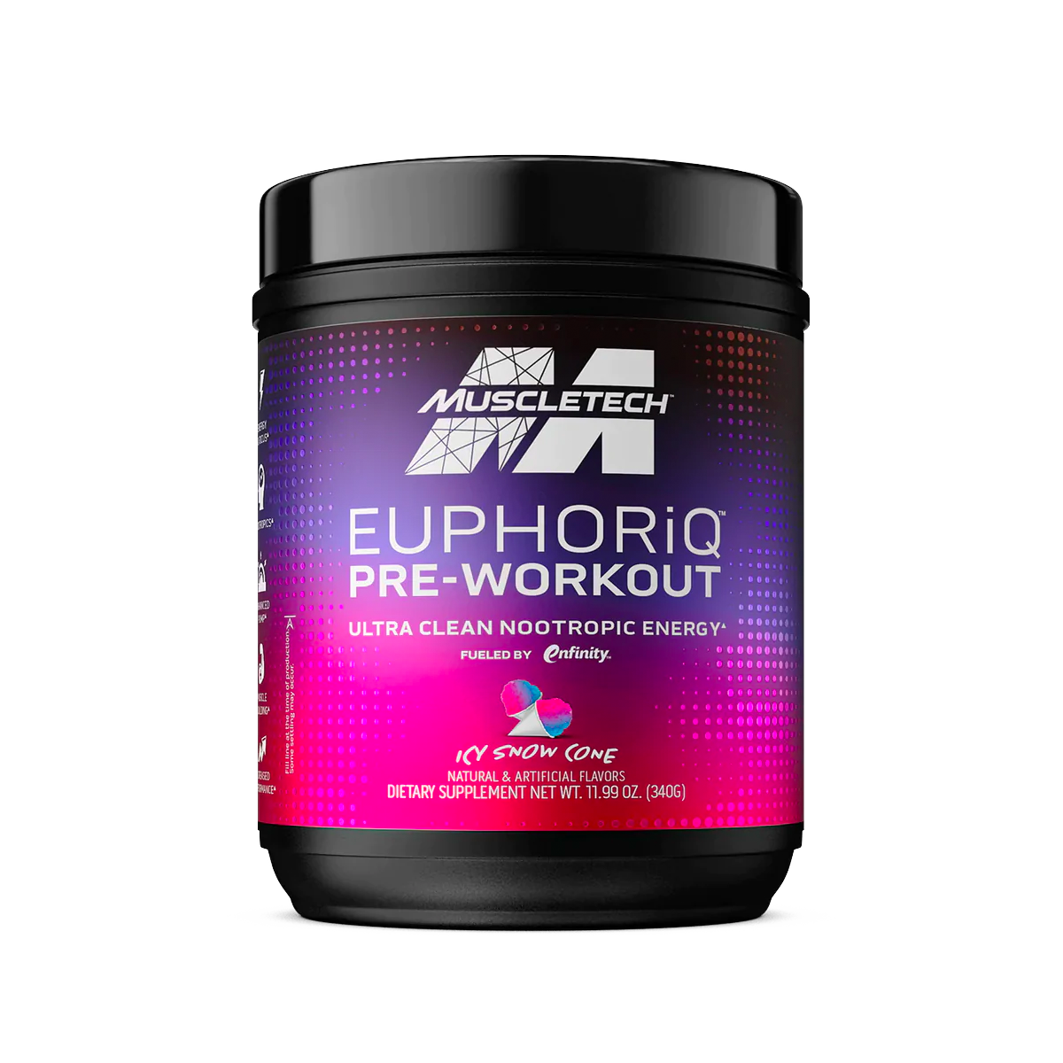 Muscle Tech Euphoriq Pre - Entreno 20 Porciones Boogieman Punch
