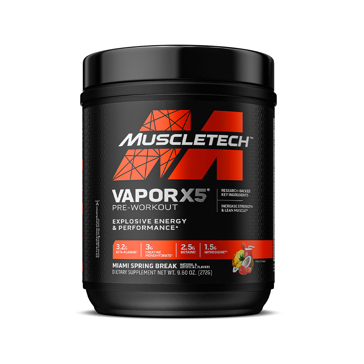 Muscle Tech Vapor X5 30 Porciones Miami Spring Break
