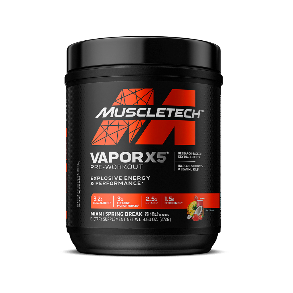Muscle Tech Vapor X5 30 Porciones Miami Spring Break